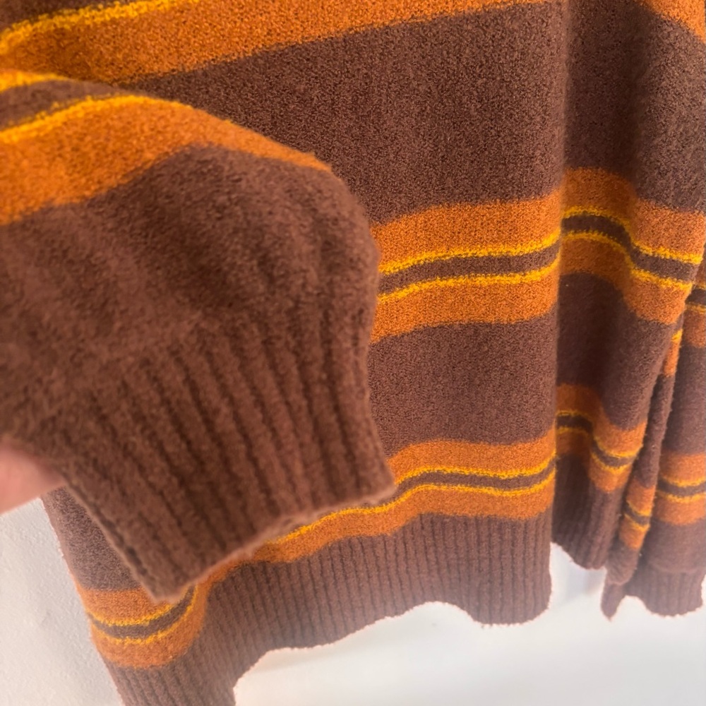 Toad&Co Brown & Orange Women’s Sweater - Picture 4 of 5